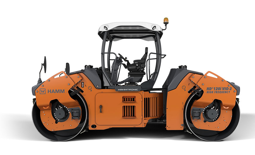 Wirtgen: New tandem rollers from Hamm combine vibration and oscillation in one drum